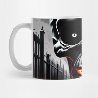 Nothing escapes the persecuting evil...the fire will consume you Mug